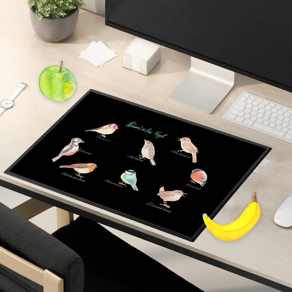 Desk pad Native birds desk, Desk pad, office, children, underlay, girl, Nature, joy of life, love, Birds, Native birds