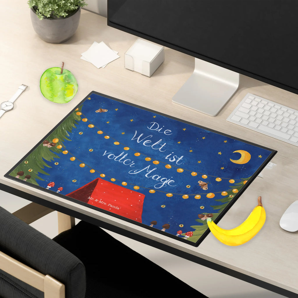 Schreibtischunterlage Die Welt ist voller Magie Schreibunterlage, Bürobedarf, Schreibtisch Unterlagen, Schreibtischauflage, Schreibwaren, Schreibtischunterlage Groß, Büroartikel, Blumen Deko, Frühlings Deko, Sommer Deko, Dekoration, positive Botschaft, Naturliebhaber, Outdoor, Natur, Abenteuer