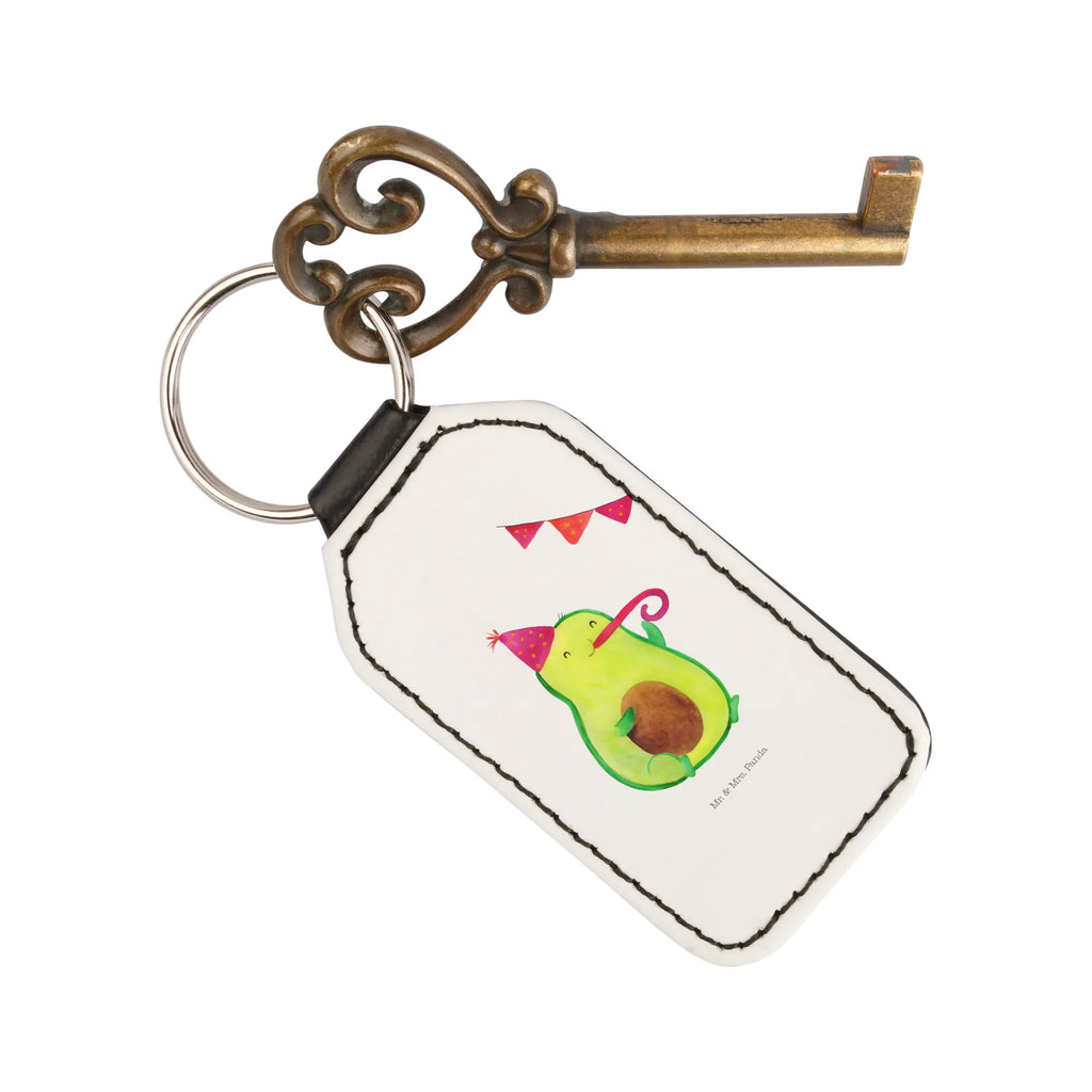 Rectangular key ring avocado Birthday key ring, lucky charm, keychain, bag pendant, pendant, avocado, vegetables
