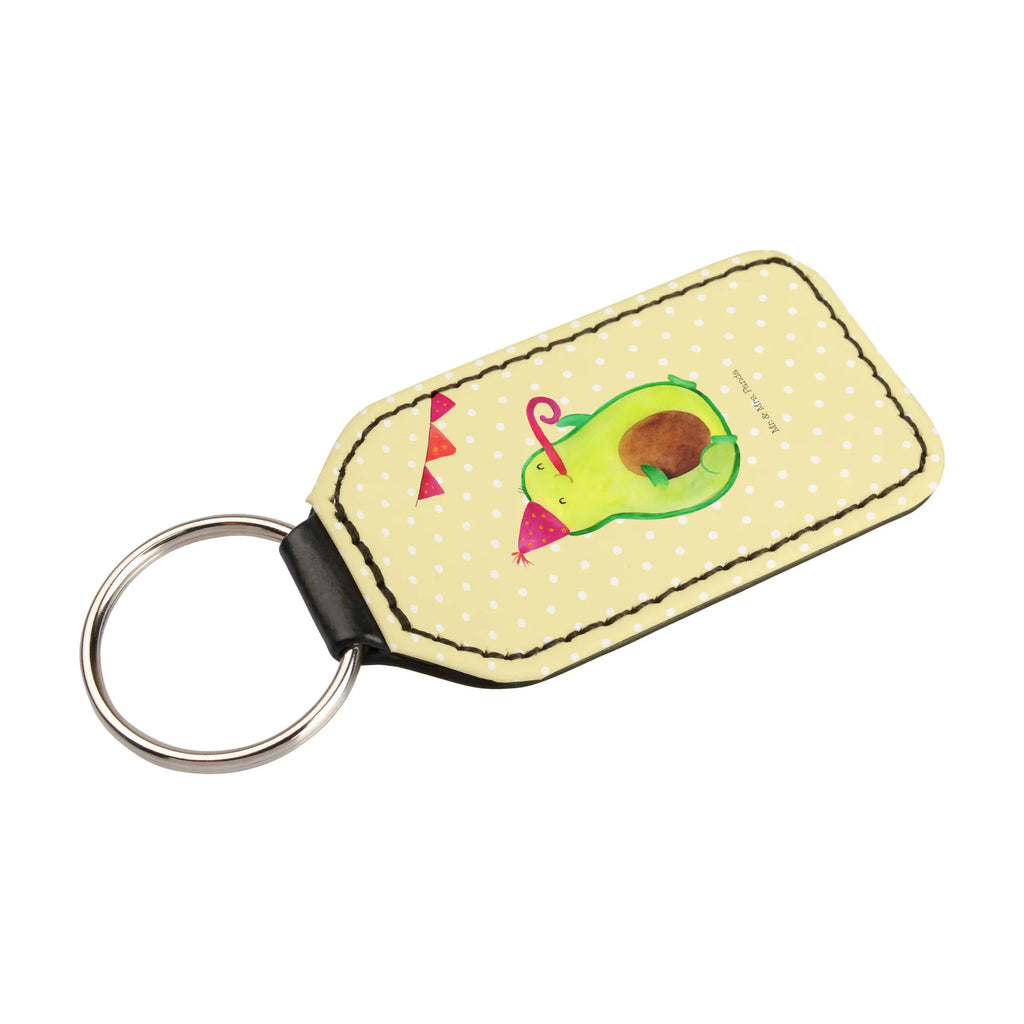 Rectangular key ring avocado Birthday key ring, lucky charm, keychain, bag pendant, pendant, avocado, vegetables