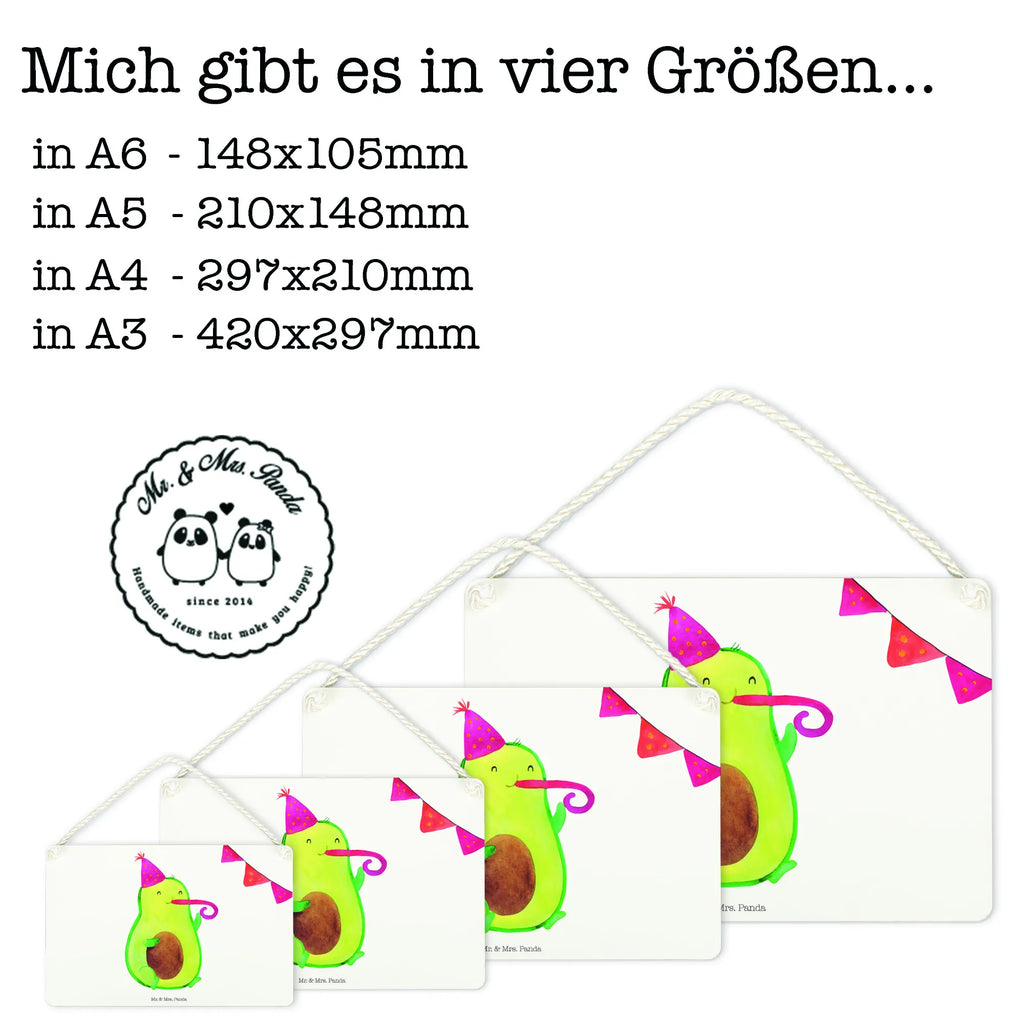 Decorative sign avocado Birthday avocado, vegetables