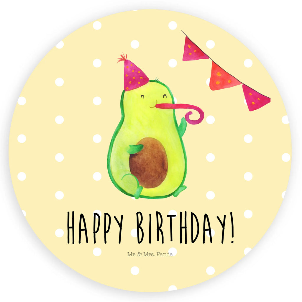Rund Aufkleber Avocado Birthday Etikett, Sticker, Aufkleber, Veggie, Gesund, Vegan, Avocado