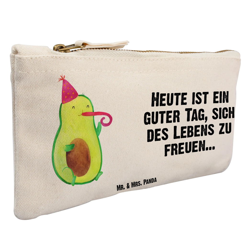 Schminktasche Avocado Feier Federtasche, Etui, Stiftemäppchen, Kosmetiktasche, Baumwollbeutel, Stoffbeutel, Schulmäppchen, kosmetiktäschchen, Schlamper, pencil case, aufbewahrungsbeutel, beauty tasche, Federmappe, Make-Up Tasche, Kosmetikbeutel, Pouch, utensilientasche, aufbewahrungstasche, Schminktäschchen, Waschtasche, Beauty Bag, Schlampermäppchen, Baumwolltasche, Stifteetui, Pinseltasche, Schminktasche, Schminkbeutel, beauty case, Waschbeutel, Stofftasche, Täschchen, Mäppchen, toiletry bag, Kulturbeutel, Kulturtasche, Veggie, Gesund, Avocado, Vegan, Feier, Tröte, Gute Laune, Feierlichkeit, Geburtstag, Party, Fete