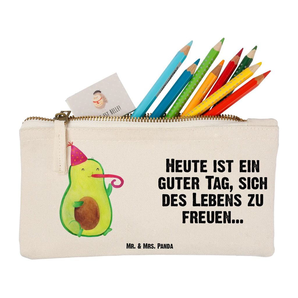 Schminktasche Avocado Feier Federtasche, Etui, Stiftemäppchen, Kosmetiktasche, Baumwollbeutel, Stoffbeutel, Schulmäppchen, kosmetiktäschchen, Schlamper, pencil case, aufbewahrungsbeutel, beauty tasche, Federmappe, Make-Up Tasche, Kosmetikbeutel, Pouch, utensilientasche, aufbewahrungstasche, Schminktäschchen, Waschtasche, Beauty Bag, Schlampermäppchen, Baumwolltasche, Stifteetui, Pinseltasche, Schminktasche, Schminkbeutel, beauty case, Waschbeutel, Stofftasche, Täschchen, Mäppchen, toiletry bag, Kulturbeutel, Kulturtasche, Veggie, Gesund, Avocado, Vegan, Feier, Tröte, Gute Laune, Feierlichkeit, Geburtstag, Party, Fete