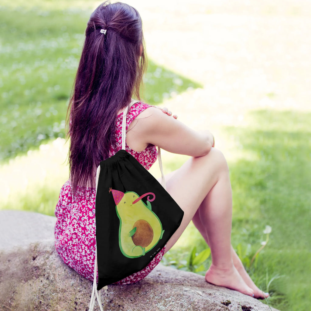 Drawstring bag avocado Celebration bag, sports bag, gym bag, hipster, jute bag, carrier bag, avocado, vegetables, Toast, Happy Birthday, Celebration, Party, Avocado, Birthday