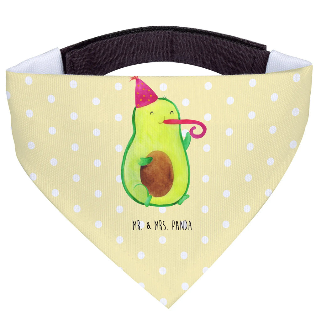 Chusta na szyję dla psa L Awokado impreza Halstuch, Mittelgroße Hunde, Hunde, Tuch, Hundehalstuch, Mittel, Veggie, Vegan, Gesund, Avocado, Feier, Party, Tröte, Gute Laune, Geburtstag, Fete, Feierlichkeit