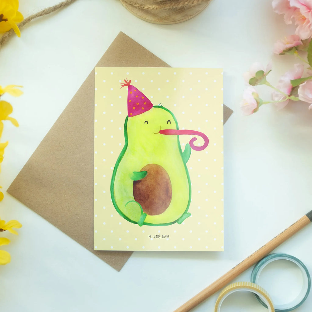 Greetings card avocado Celebration greeting card, folding card, wedding card, invitation card, birthday card, avocado, vegetables, Celebration, Happy Birthday, Birthday, Party, Toast, Avocado