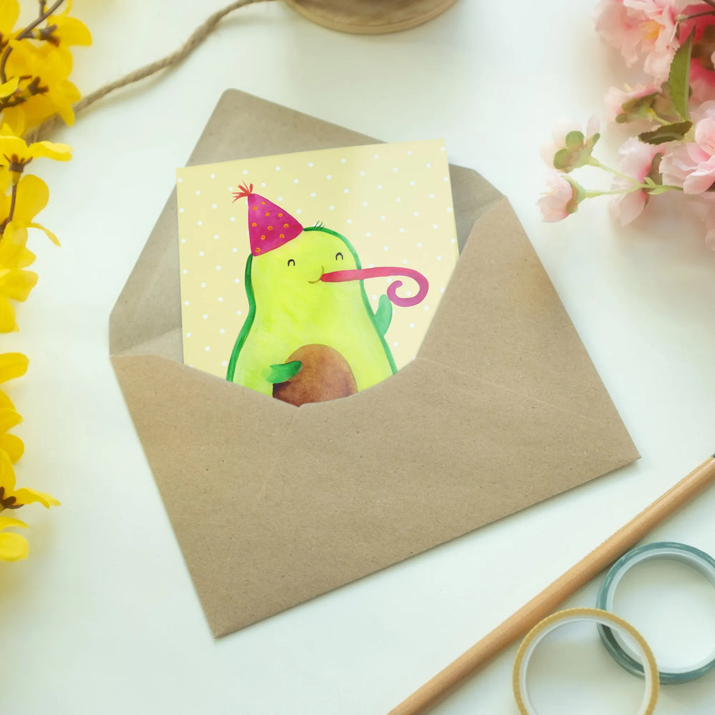 Greetings card avocado Celebration greeting card, folding card, wedding card, invitation card, birthday card, avocado, vegetables, Celebration, Happy Birthday, Birthday, Party, Toast, Avocado