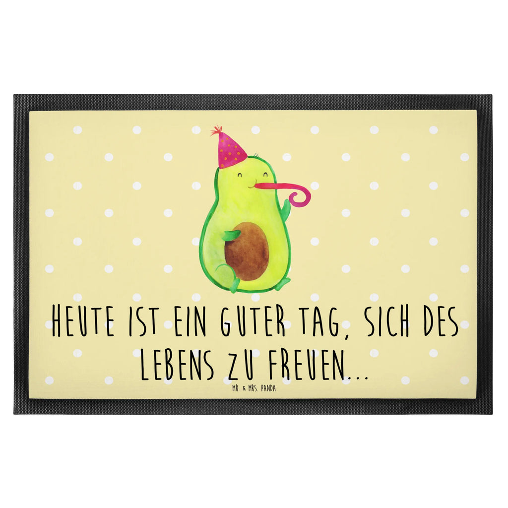 Fußmatte Avocado Partyhupe Abtretmatte, Abtreter, Fussmatte, Sauberlaufmatte, Türmatte, Fußabtreter, Fußabstreifer, türmatten, Schuhabstreifer, schmutzfangmatten, matte haustür, Schmutzmatte, Schmutzfänger, fußmatte, abstreifer, außenmatte, Fußmatten, Schmutzfangmatte, Schmutzfangteppich, Türvorleger, flurmatte, Haustürmatte, sauberlaufmatten, hausmatte, Eingangsteppich, Eingangsmatte, Veggie, Avocado, Vegan, Gesund, Party, Geburtstag, Fete, Feierlichkeit, Feier, Tröte, Gute Laune