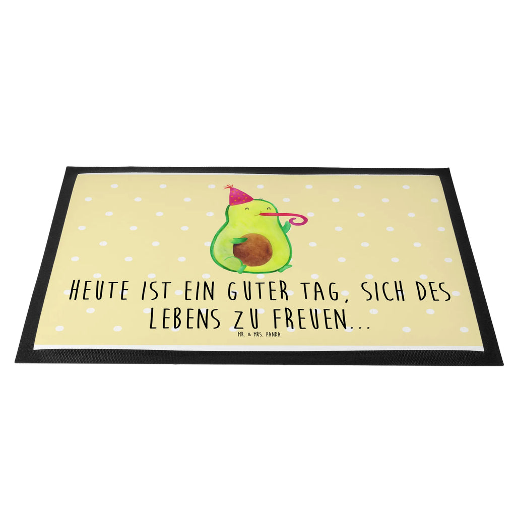 Fußmatte Avocado Partyhupe Abtretmatte, Abtreter, Fussmatte, Sauberlaufmatte, Türmatte, Fußabtreter, Fußabstreifer, türmatten, Schuhabstreifer, schmutzfangmatten, matte haustür, Schmutzmatte, Schmutzfänger, fußmatte, abstreifer, außenmatte, Fußmatten, Schmutzfangmatte, Schmutzfangteppich, Türvorleger, flurmatte, Haustürmatte, sauberlaufmatten, hausmatte, Eingangsteppich, Eingangsmatte, Veggie, Avocado, Vegan, Gesund, Party, Geburtstag, Fete, Feierlichkeit, Feier, Tröte, Gute Laune