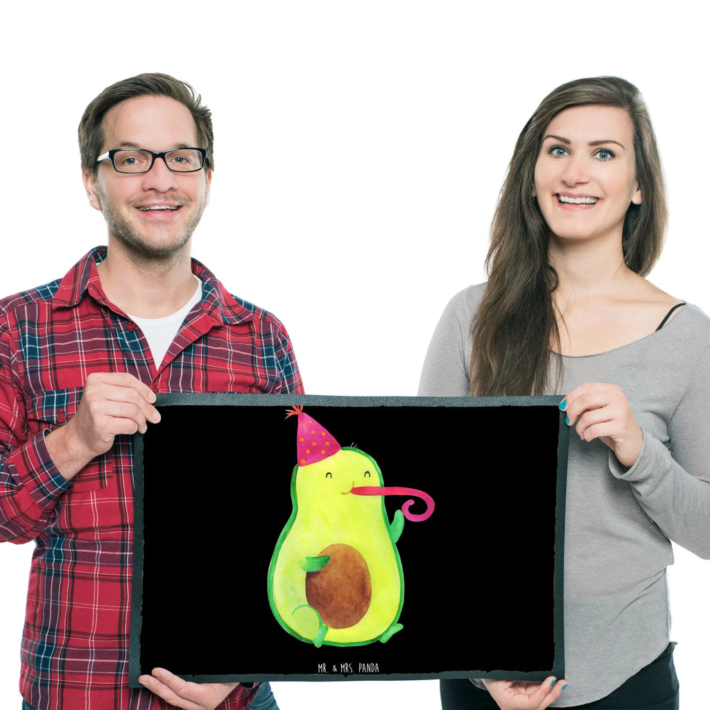 Fußmatte Avocado Partyhupe Abtretmatte, Abtreter, Fussmatte, Sauberlaufmatte, Türmatte, Fußabtreter, Fußabstreifer, türmatten, Schuhabstreifer, schmutzfangmatten, matte haustür, Schmutzmatte, Schmutzfänger, fußmatte, abstreifer, außenmatte, Fußmatten, Schmutzfangmatte, Schmutzfangteppich, Türvorleger, flurmatte, Haustürmatte, sauberlaufmatten, hausmatte, Eingangsteppich, Eingangsmatte, Veggie, Avocado, Vegan, Gesund, Party, Geburtstag, Fete, Feierlichkeit, Feier, Tröte, Gute Laune