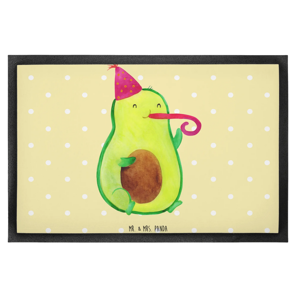Fußmatte Avocado Partyhupe Abtretmatte, Abtreter, Fussmatte, Sauberlaufmatte, Türmatte, Fußabtreter, Fußabstreifer, türmatten, Schuhabstreifer, schmutzfangmatten, matte haustür, Schmutzmatte, Schmutzfänger, fußmatte, abstreifer, außenmatte, Fußmatten, Schmutzfangmatte, Schmutzfangteppich, Türvorleger, flurmatte, Haustürmatte, sauberlaufmatten, hausmatte, Eingangsteppich, Eingangsmatte, Veggie, Avocado, Vegan, Gesund, Party, Geburtstag, Fete, Feierlichkeit, Feier, Tröte, Gute Laune