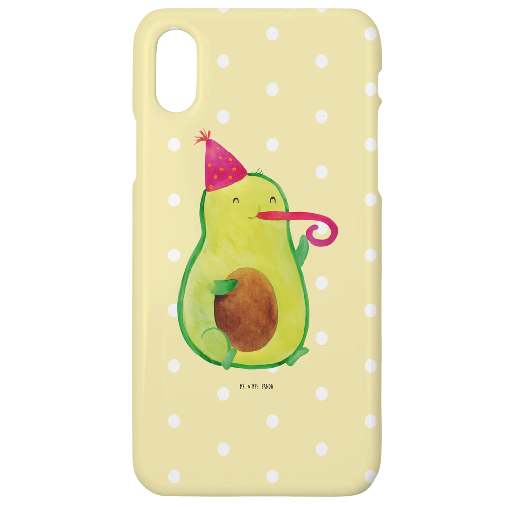 Handyhülle Avocado Feier Handy, Hülle, Handy Case, Cover, Iphone X, Handycover, Handyhülle, Iphone 10, Veggie, Avocado, Gesund, Vegan, Geburtstag, Feier, Tröte, Gute Laune, Party, Fete, Feierlichkeit