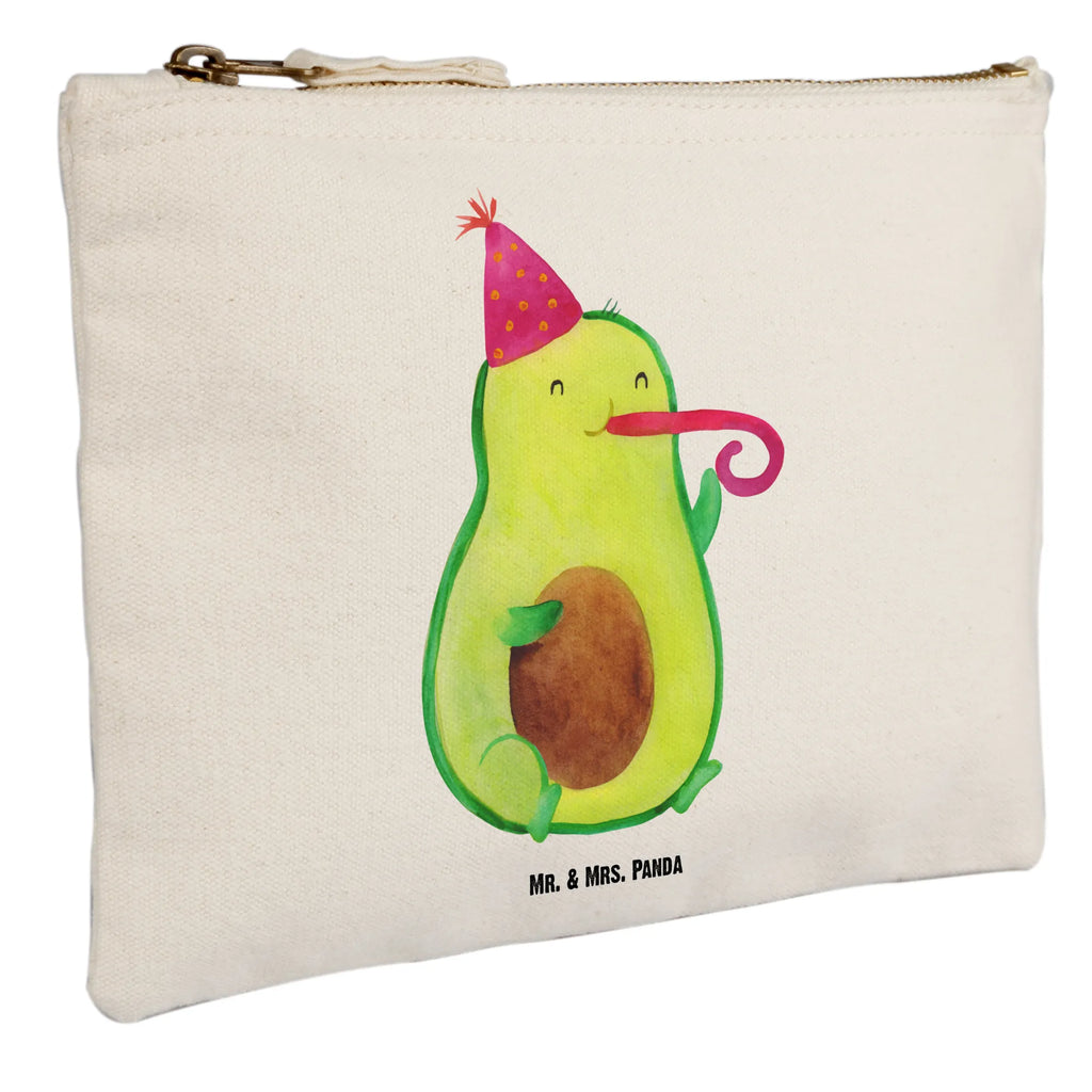 Schminktasche Avocado Feier Federtasche, Etui, Stiftemäppchen, Kosmetiktasche, Baumwollbeutel, Stoffbeutel, Schulmäppchen, kosmetiktäschchen, Schlamper, pencil case, aufbewahrungsbeutel, beauty tasche, Federmappe, Make-Up Tasche, Kosmetikbeutel, Pouch, utensilientasche, aufbewahrungstasche, Schminktäschchen, Waschtasche, Beauty Bag, Schlampermäppchen, Baumwolltasche, Stifteetui, Pinseltasche, Schminktasche, Schminkbeutel, beauty case, Waschbeutel, Stofftasche, Täschchen, Mäppchen, toiletry bag, Kulturbeutel, Kulturtasche, Veggie, Gesund, Avocado, Vegan, Feier, Tröte, Gute Laune, Feierlichkeit, Geburtstag, Party, Fete