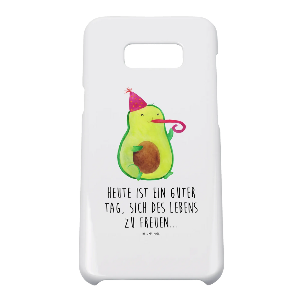 Handyhülle Avocado Feier Handy, Hülle, Handy Case, Cover, Iphone X, Handycover, Handyhülle, Iphone 10, Veggie, Avocado, Gesund, Vegan, Geburtstag, Feier, Tröte, Gute Laune, Party, Fete, Feierlichkeit