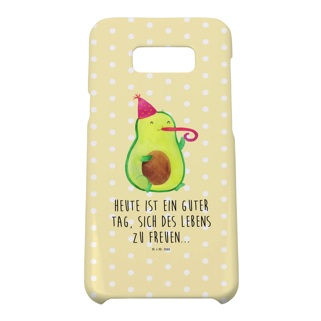 Handyhülle Avocado Feier Handy, Hülle, Handy Case, Cover, Iphone X, Handycover, Handyhülle, Iphone 10, Veggie, Avocado, Gesund, Vegan, Geburtstag, Feier, Tröte, Gute Laune, Party, Fete, Feierlichkeit