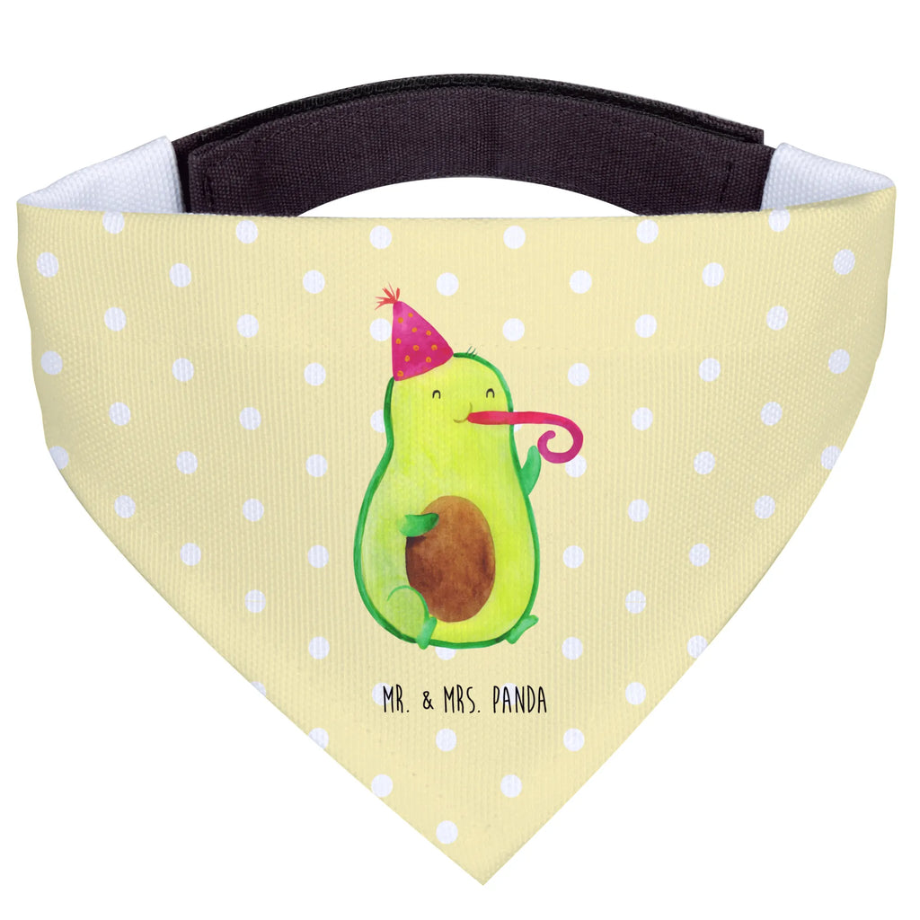 Chusta na szyję dla psa L Awokado impreza Halstuch, Mittelgroße Hunde, Hunde, Tuch, Hundehalstuch, Mittel, Veggie, Vegan, Gesund, Avocado, Feier, Party, Tröte, Gute Laune, Geburtstag, Fete, Feierlichkeit