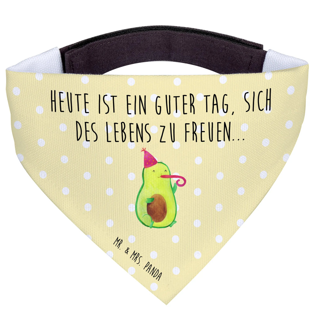 Chusta na szyję dla psa L Awokado impreza Halstuch, Mittelgroße Hunde, Hunde, Tuch, Hundehalstuch, Mittel, Veggie, Vegan, Gesund, Avocado, Feier, Party, Tröte, Gute Laune, Geburtstag, Fete, Feierlichkeit