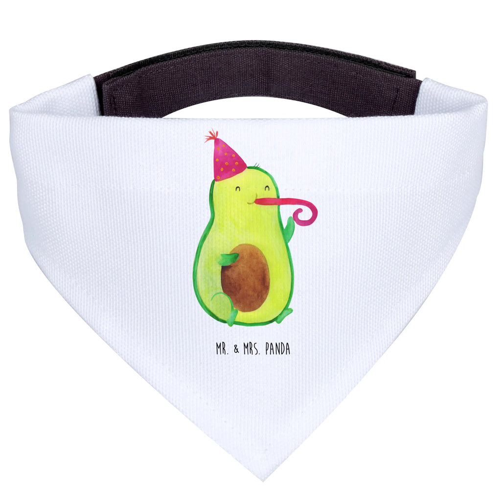 Chusta na szyję dla psa L Awokado impreza Halstuch, Mittelgroße Hunde, Hunde, Tuch, Hundehalstuch, Mittel, Veggie, Vegan, Gesund, Avocado, Feier, Party, Tröte, Gute Laune, Geburtstag, Fete, Feierlichkeit