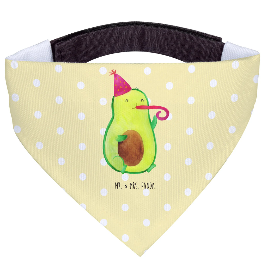 Chusta na szyję dla psa L Awokado impreza Halstuch, Mittelgroße Hunde, Hunde, Tuch, Hundehalstuch, Mittel, Veggie, Vegan, Gesund, Avocado, Feier, Party, Tröte, Gute Laune, Geburtstag, Fete, Feierlichkeit