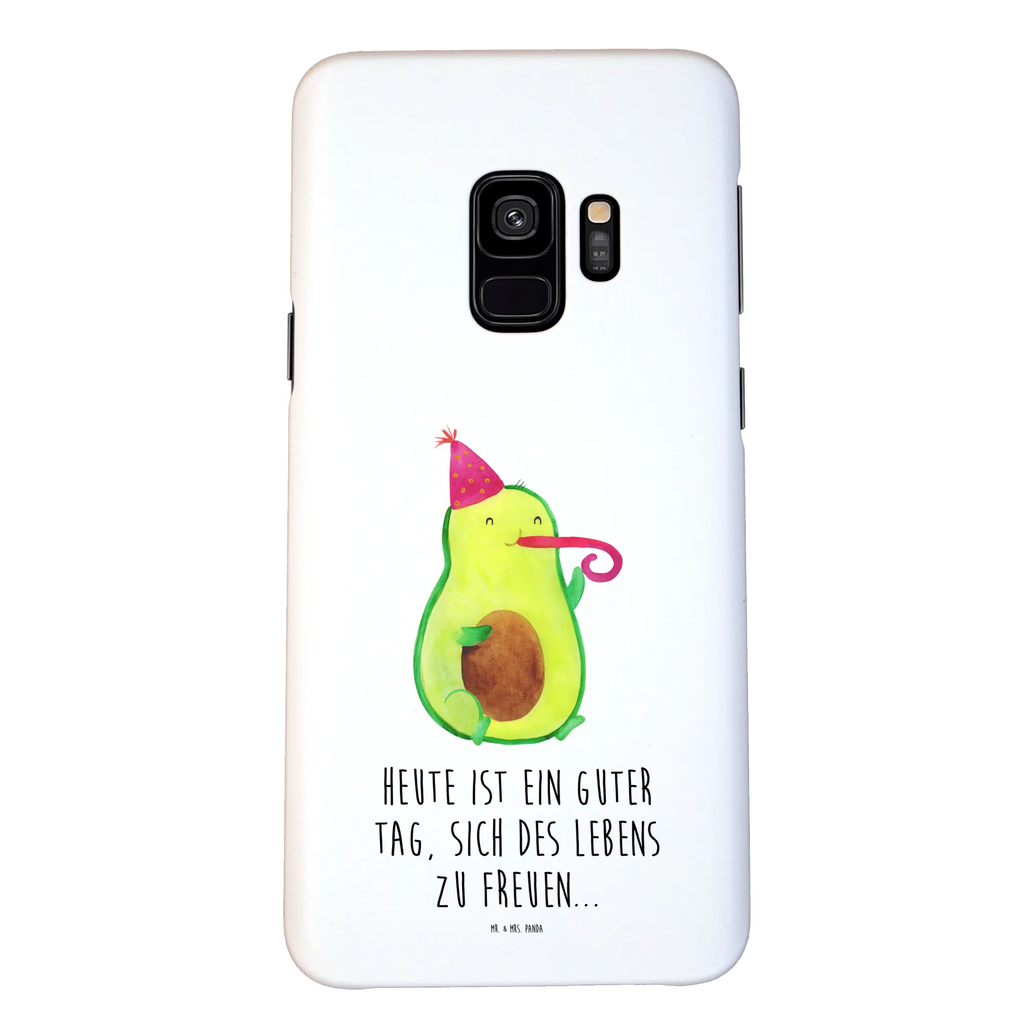 Handyhülle Avocado Feier Handy, Hülle, Handy Case, Cover, Iphone X, Handycover, Handyhülle, Iphone 10, Veggie, Avocado, Gesund, Vegan, Geburtstag, Feier, Tröte, Gute Laune, Party, Fete, Feierlichkeit