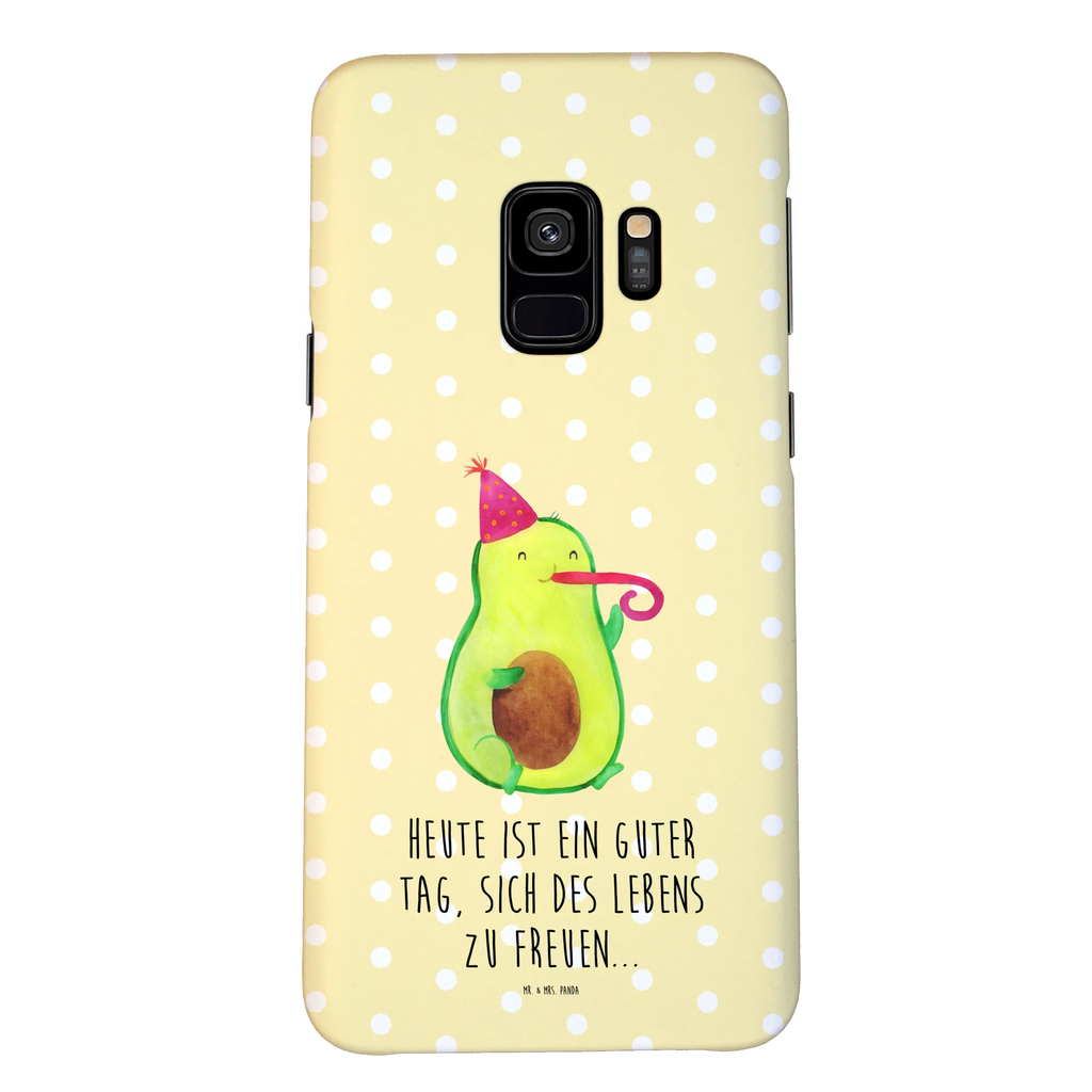 Handyhülle Avocado Feier Handy, Hülle, Handy Case, Cover, Iphone X, Handycover, Handyhülle, Iphone 10, Veggie, Avocado, Gesund, Vegan, Geburtstag, Feier, Tröte, Gute Laune, Party, Fete, Feierlichkeit