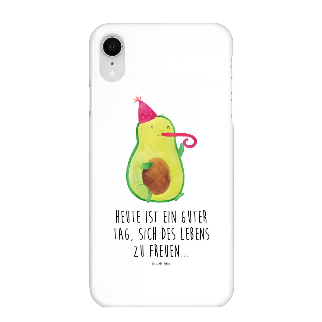 Handyhülle Avocado Feier Handy, Hülle, Handy Case, Cover, Iphone X, Handycover, Handyhülle, Iphone 10, Veggie, Avocado, Gesund, Vegan, Geburtstag, Feier, Tröte, Gute Laune, Party, Fete, Feierlichkeit