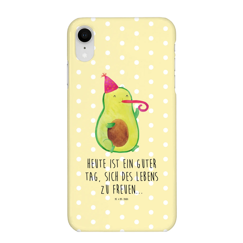Handyhülle Avocado Feier Handy, Hülle, Handy Case, Cover, Iphone X, Handycover, Handyhülle, Iphone 10, Veggie, Avocado, Gesund, Vegan, Geburtstag, Feier, Tröte, Gute Laune, Party, Fete, Feierlichkeit