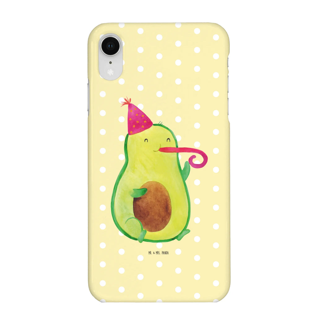 Handyhülle Avocado Feier Handy, Hülle, Handy Case, Cover, Iphone X, Handycover, Handyhülle, Iphone 10, Veggie, Avocado, Gesund, Vegan, Geburtstag, Feier, Tröte, Gute Laune, Party, Fete, Feierlichkeit