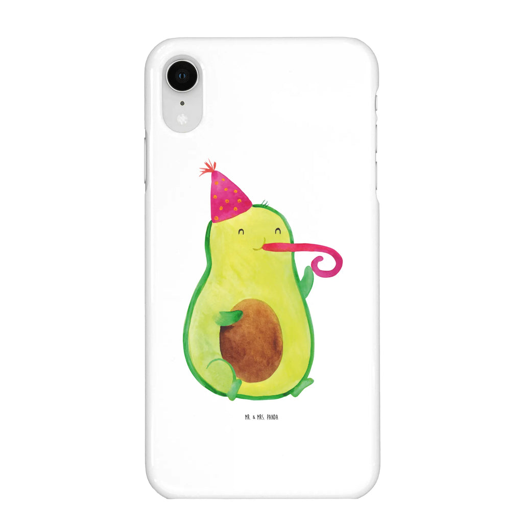 Handyhülle Avocado Feier Handy, Hülle, Handy Case, Cover, Iphone X, Handycover, Handyhülle, Iphone 10, Veggie, Avocado, Gesund, Vegan, Geburtstag, Feier, Tröte, Gute Laune, Party, Fete, Feierlichkeit
