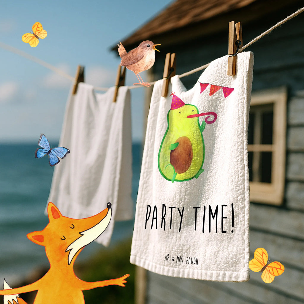 Hand towel avocado party time bathroom, bath towel, Towel, big, children, towels, baby, avocado, vegetables