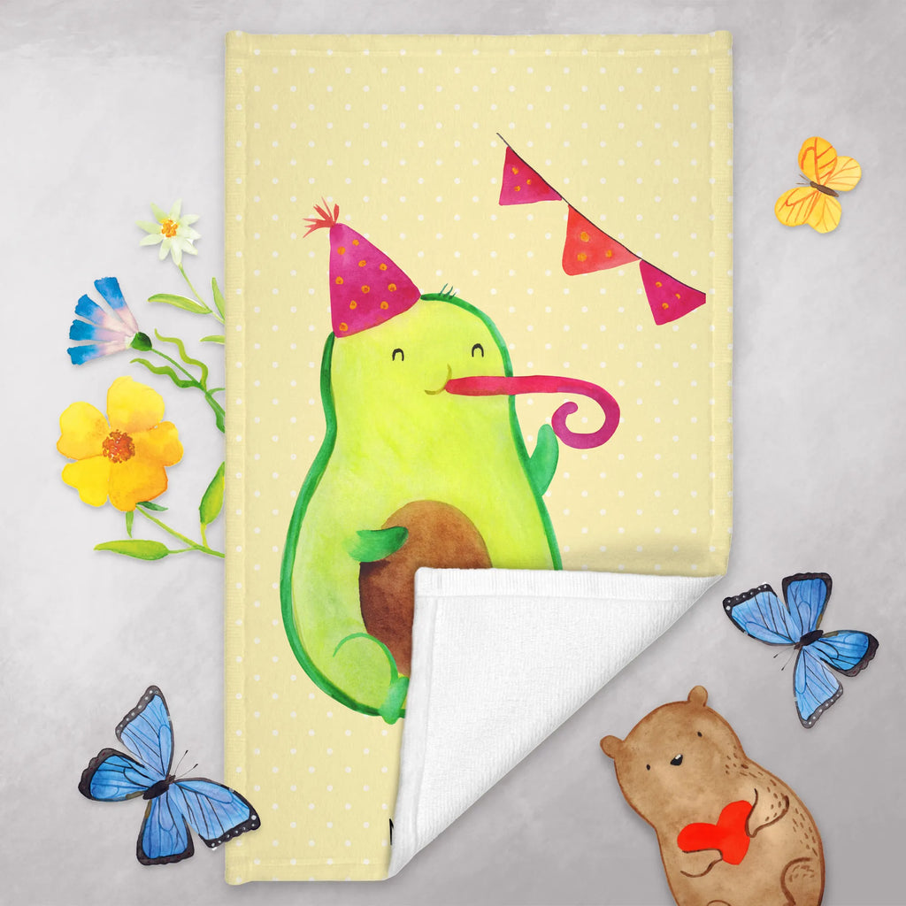 Hand towel avocado party time bathroom, bath towel, Towel, big, children, towels, baby, avocado, vegetables