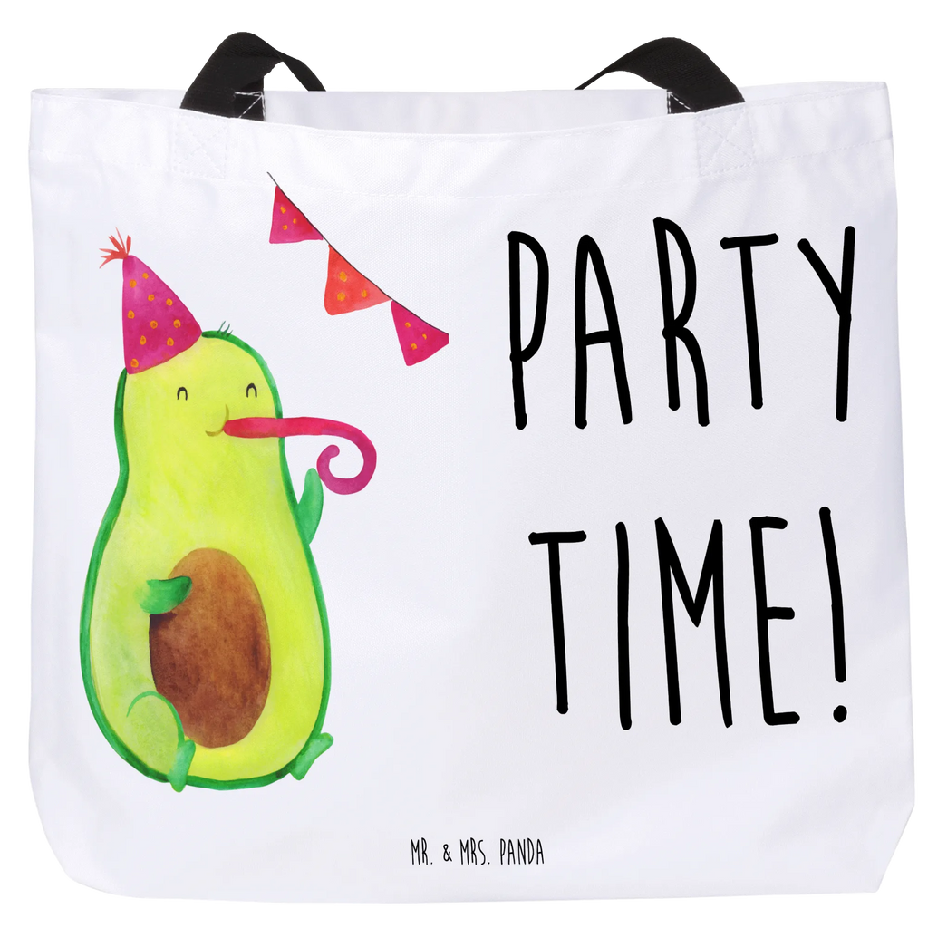 Shopper avocado party time large, shopper, shopping bag, XXL, carrier bag, beach bag, woman, bag, handle bag, avocado, vegetables