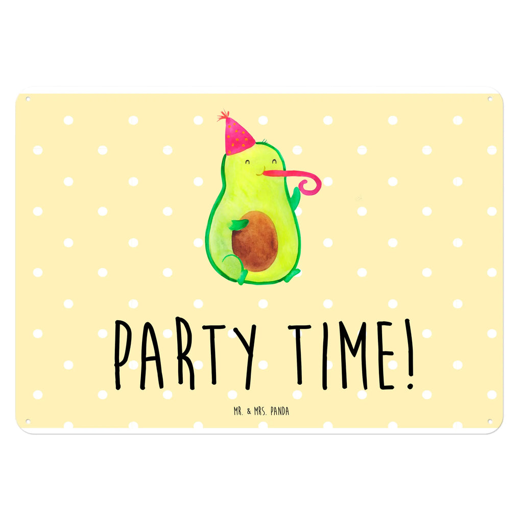 Blechschild Avocado Party Zeit Dekoschild Metall, Blechschild, Blechschild Büro, Blechschild Küche, Blechschild Für Männer, Blechschild Für Frauen, Türschild Metall, Wandschild Metall, Blechschild Groß, Blechschild Zum Aufhängen, Vegan, Veggie, Avocado, Gesund
