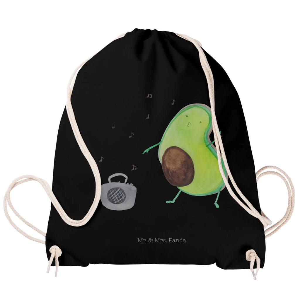 Drawstring bag avocado Dance sports bag, gym bag, bag, carrier bag, jute bag, hipster, avocado, vegetables
