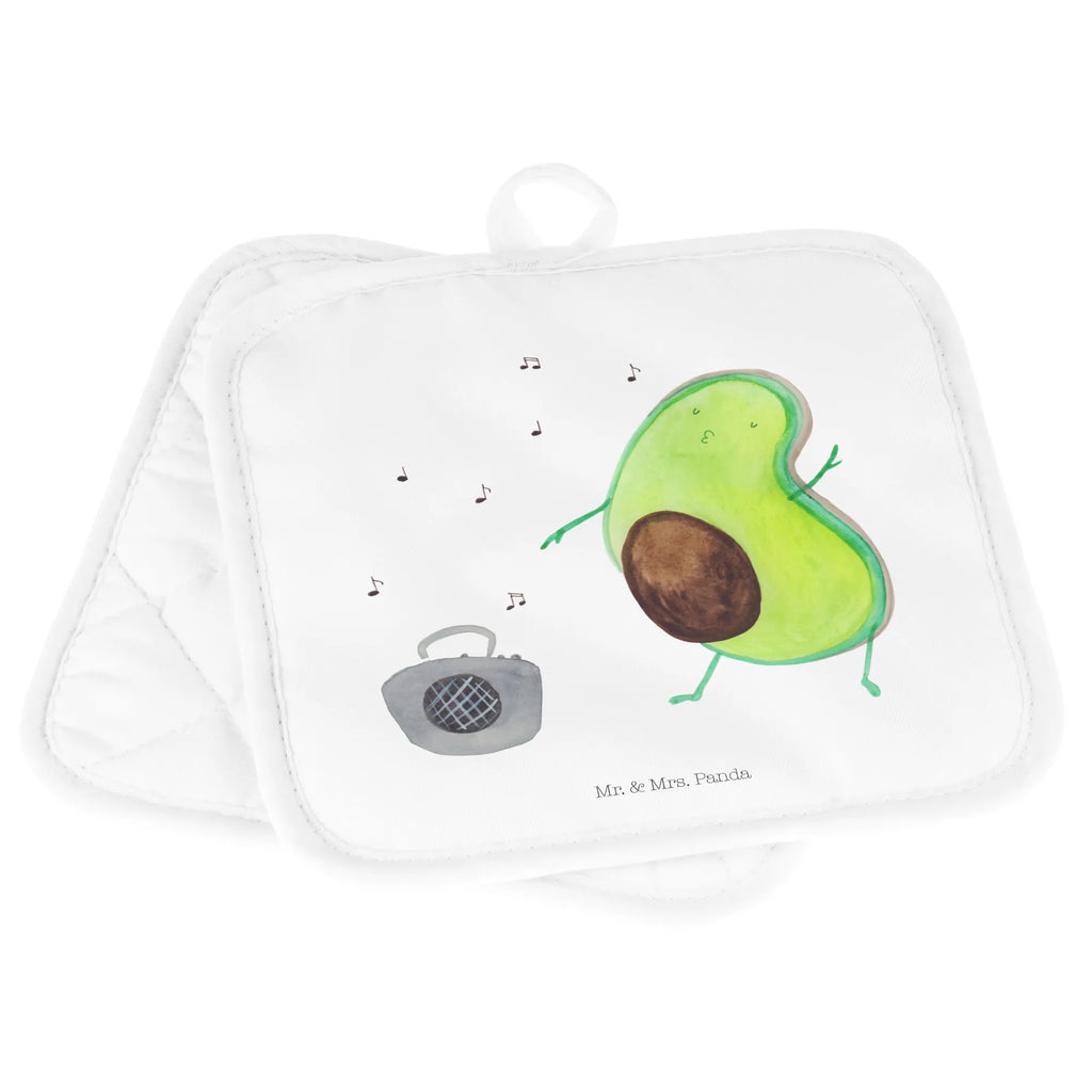 2er Set Topflappen  Avocado tanzt Topflappen 2er Set, topfhalter, Topflappen, Topflappenset, Topflappen Set, Topfuntersetzer, Topfhandschuhe, 2er Set Topflappen, Vegan, Gesund, Avocado, Veggie