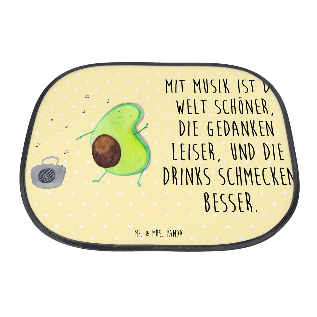 Osłona przeciwsłoneczna do samochodu Awokado tańczyć Awokado, Warzywa, Wegan, Zdrowy