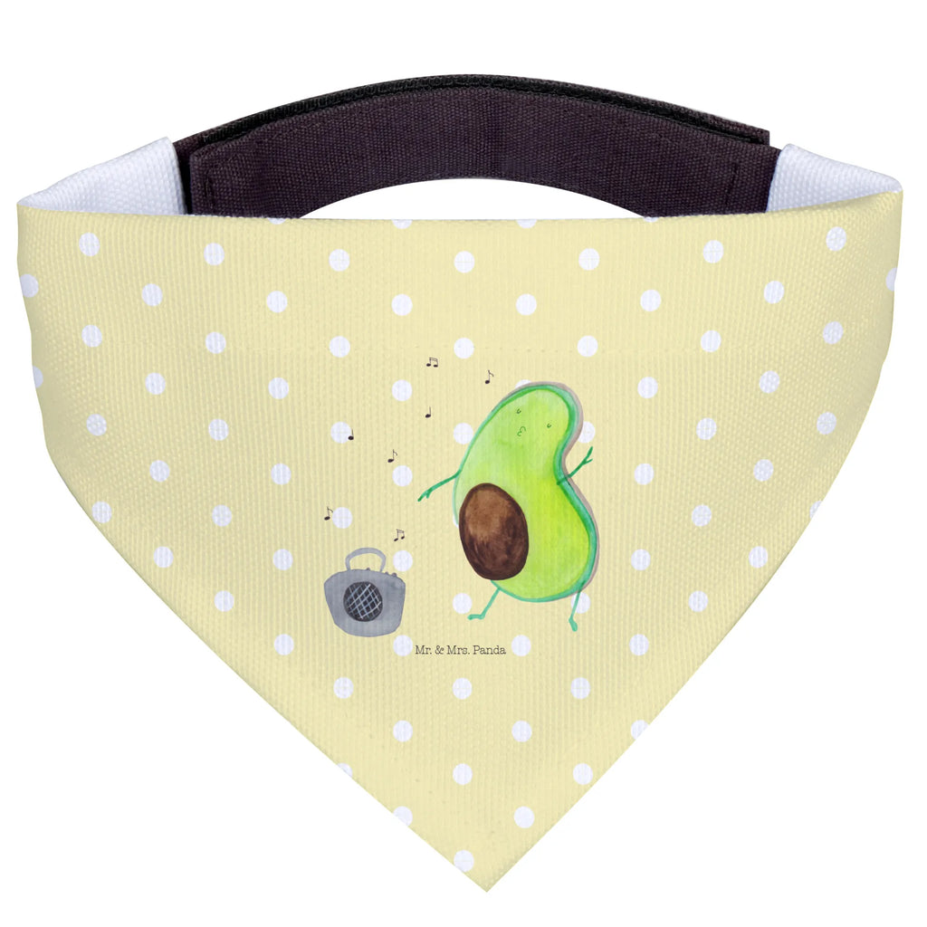Chusta na szyję dla psa L Awokado tańczyć Halstuch, Mittel, Hunde, Hundehalstuch, Mittelgroße Hunde, Tuch, Veggie, Vegan, Gesund, Avocado