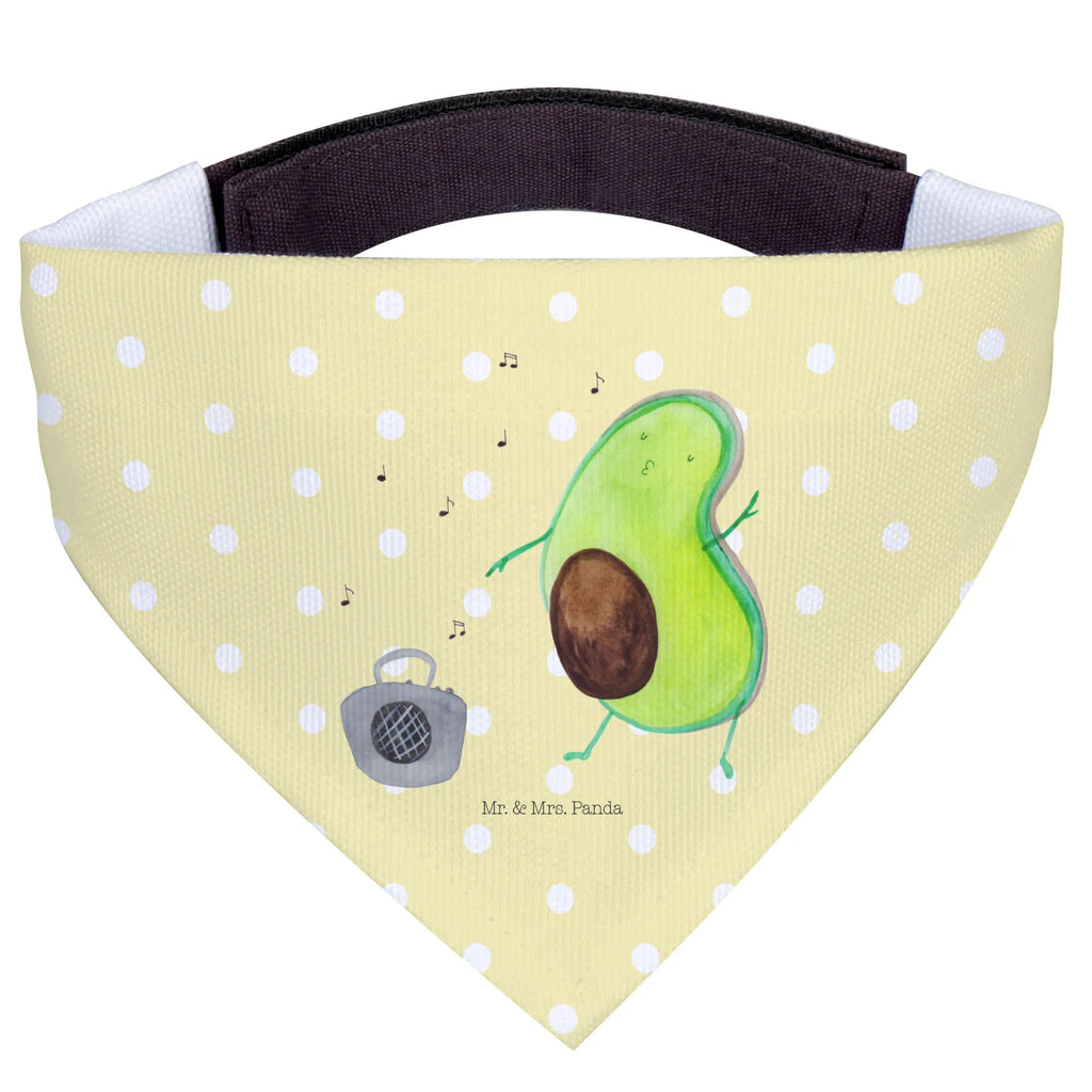 Chusta na szyję dla psa L Awokado tańczyć Halstuch, Mittel, Hunde, Hundehalstuch, Mittelgroße Hunde, Tuch, Veggie, Vegan, Gesund, Avocado