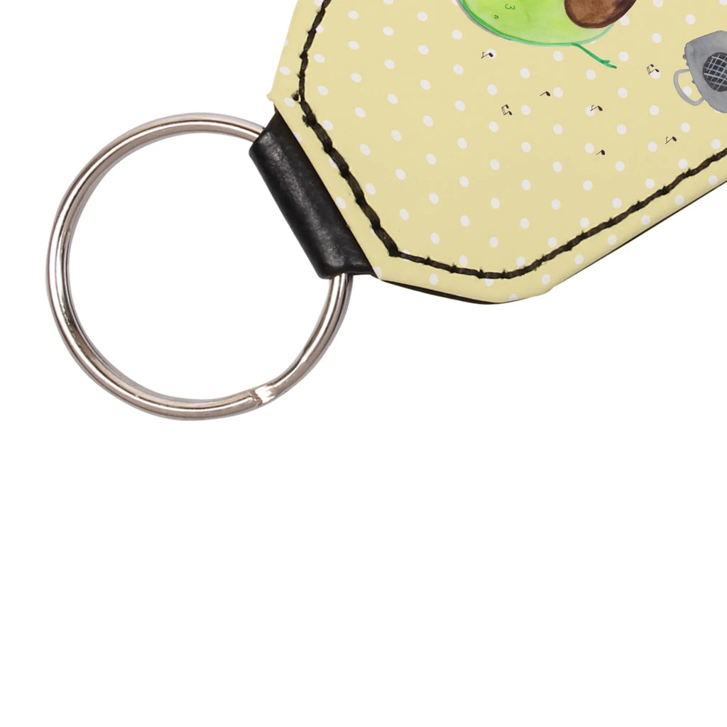 Rectangular key ring avocado Dance pendant, key ring, keychain, lucky charm, bag pendant, avocado, vegetables