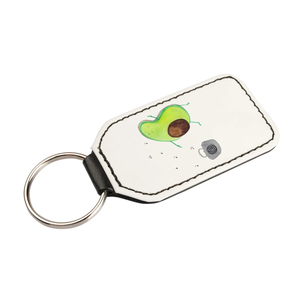 Rectangular key ring avocado Dance pendant, key ring, keychain, lucky charm, bag pendant, avocado, vegetables