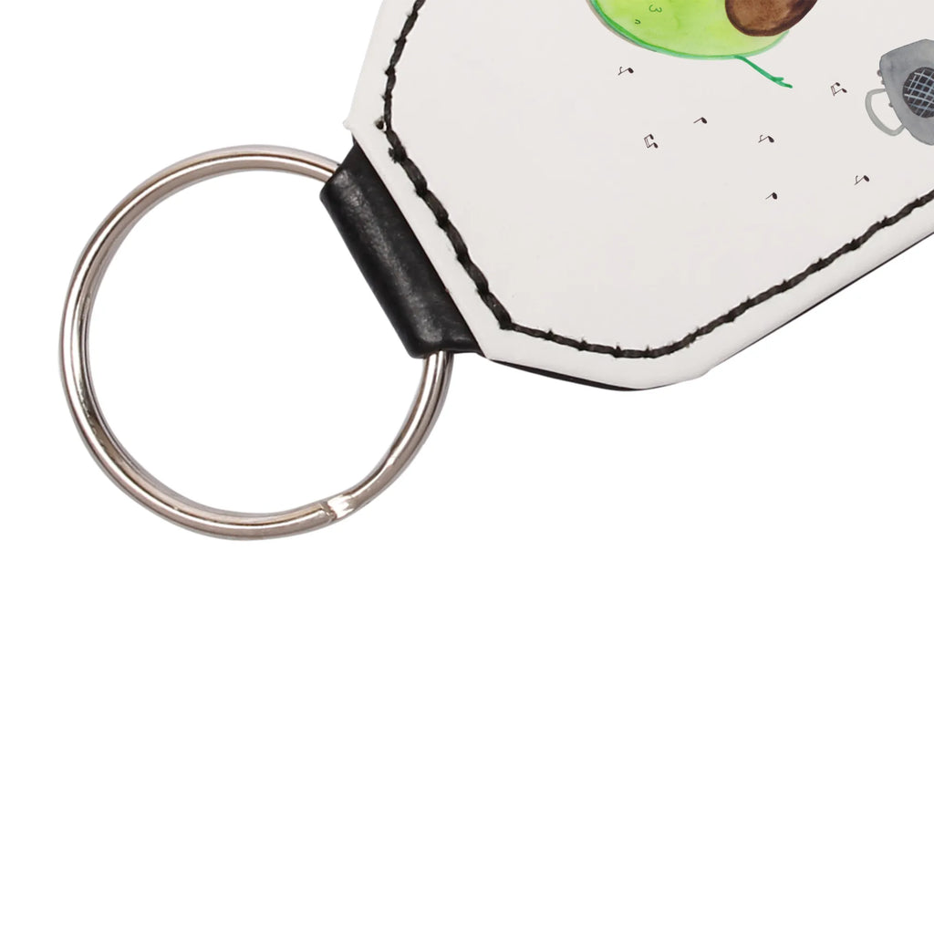 Rectangular key ring avocado Dance pendant, key ring, keychain, lucky charm, bag pendant, avocado, vegetables