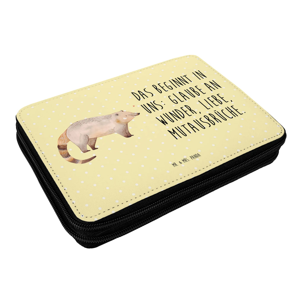 Federmappe Nasenbaer Federmappe Einschulung, Büro Stifte Etui, Stifte Etui, Grundschule, Kinder Federmappe, Geschenk, Federmäppchen, Schule, Stiftetasche, Schüler, Kind, Schülerin, Stifterolle, Federmappe, Einschulung, Federmäppchen bedruckt, Motiv, Bestückte Federmappe, Tiermotive, Gute Laune, lustige Sprüche, Tiere, Nasenbären, Nasenbär, Bär, Rüsselbär