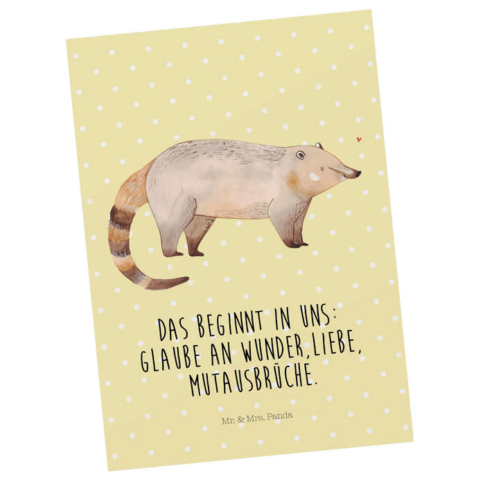 Postcard Nasal Bear