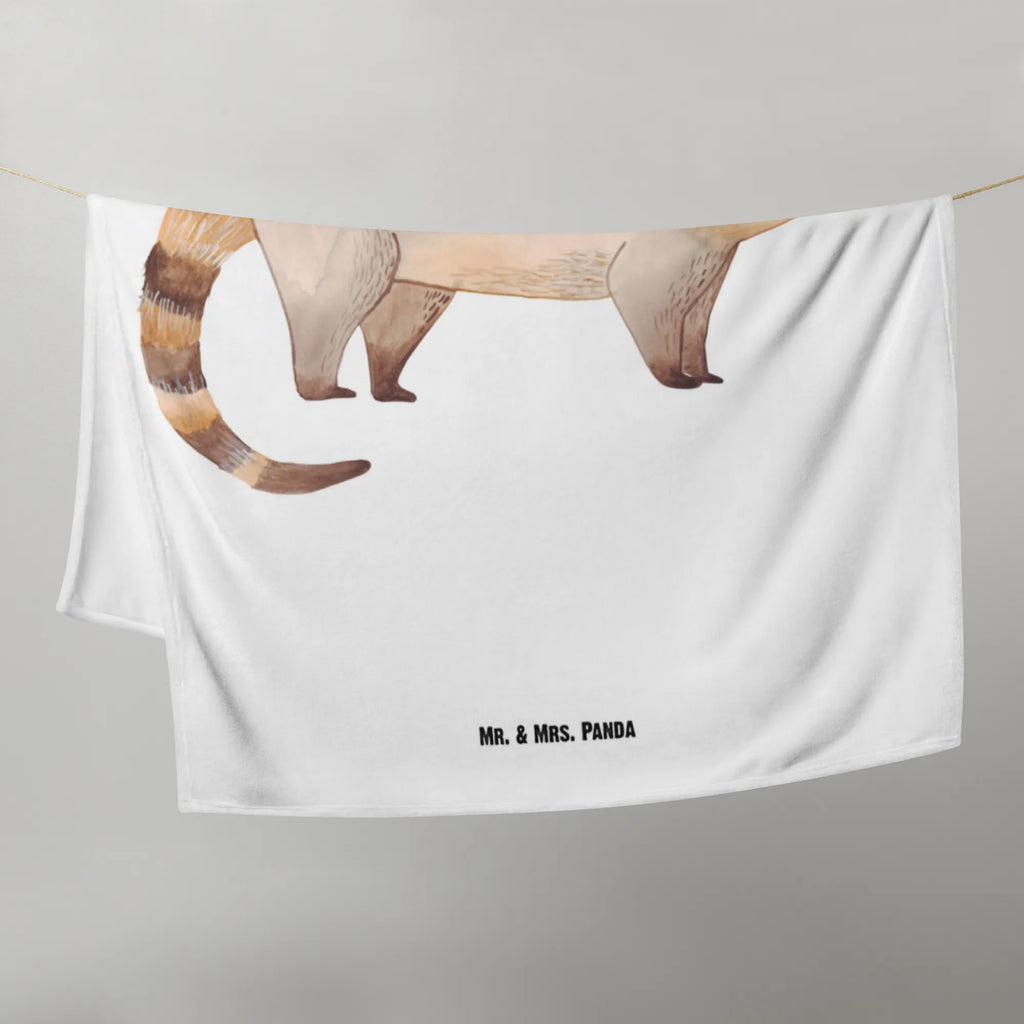 Kocyk dla niemowląt Koati Babyecke Kuscheldecke, Babygeschenk, Krabbeldecke, Babydecke, Geschenk Geburt, Tiermotive, Gute Laune, lustige Sprüche, Tiere, Bär, Nasenbären, Nasenbär, Rüsselbär