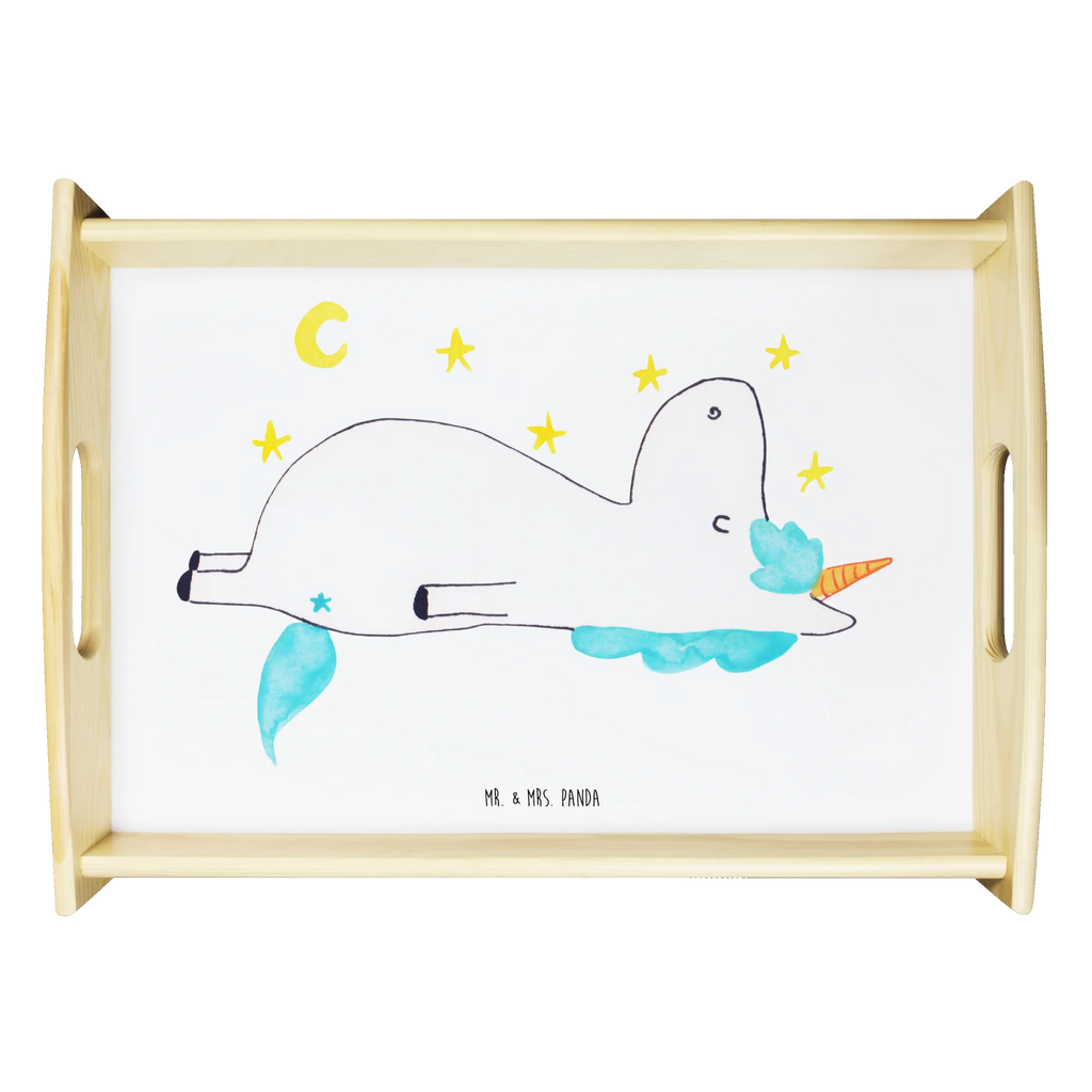 Serviertablett Einhorn Sternenhimmel Küchentablett, Tablett, Frühstückstablett, Serviertablett, Dekotablett, Holztablett, Einhorn, Einhörner, Einhorn Deko, Unicorn, Verrückt, Sternenhimmel, Dachschaden, Sterne