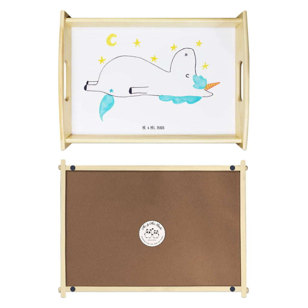 Serviertablett Einhorn Sternenhimmel Küchentablett, Tablett, Frühstückstablett, Serviertablett, Dekotablett, Holztablett, Einhorn, Einhörner, Einhorn Deko, Unicorn, Verrückt, Sternenhimmel, Dachschaden, Sterne