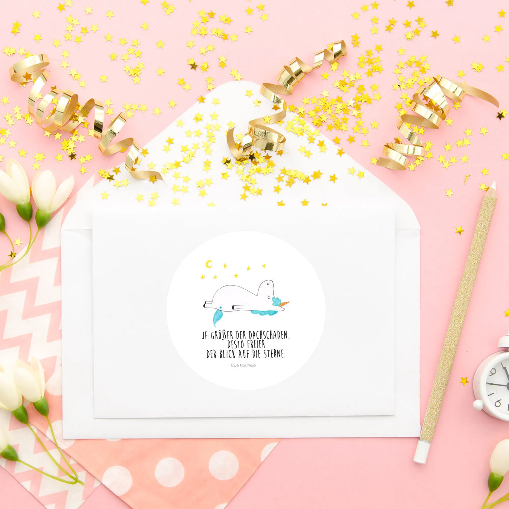 80mm round sticker unicorn starry sky label, sticker, Sticker, unicorn, unicorns, girlfriend present, funny, heaven, Unicorns, crazy, stars, girlfriend gift, Unicorn