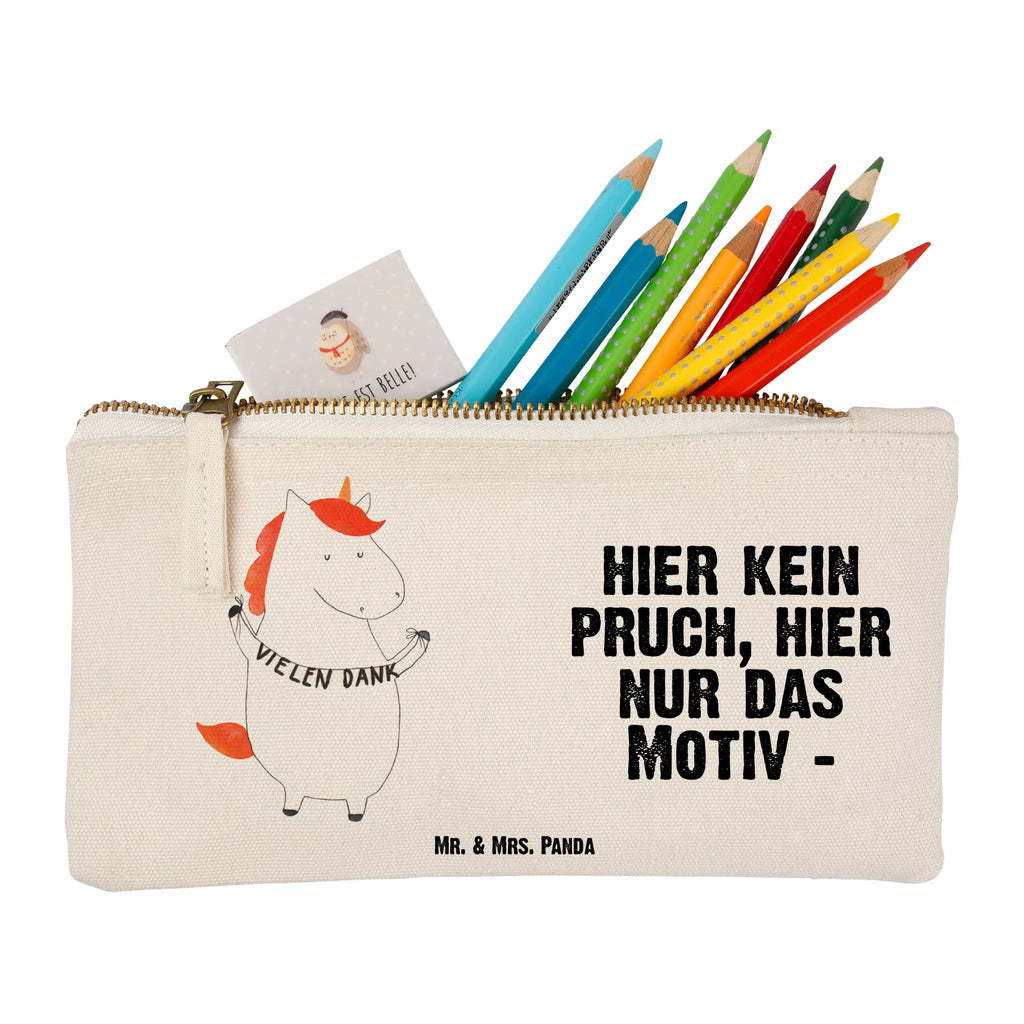 torebka na makijaż Jednorożec Dziękuję Kosmetiktasche, beauty case, Kulturbeutel, Kulturtasche, Federmappe, Mäppchen, aufbewahrungstasche, utensilientasche, Stiftemäppchen, aufbewahrungsbeutel, toiletry bag, pinsel tasche, Waschtasche, Schminkbeutel, Kosmetikbeutel, kosmetiktäschchen, Waschbeutel, Schminktäschchen, Etui, Schlampermäppchen, pencil case, Schminktasche, beauty tasche, Einhorn, Einhorn Deko, Unicorn, Einhörner, Danke, Dankeschön, Danksagung, Vielen Dank