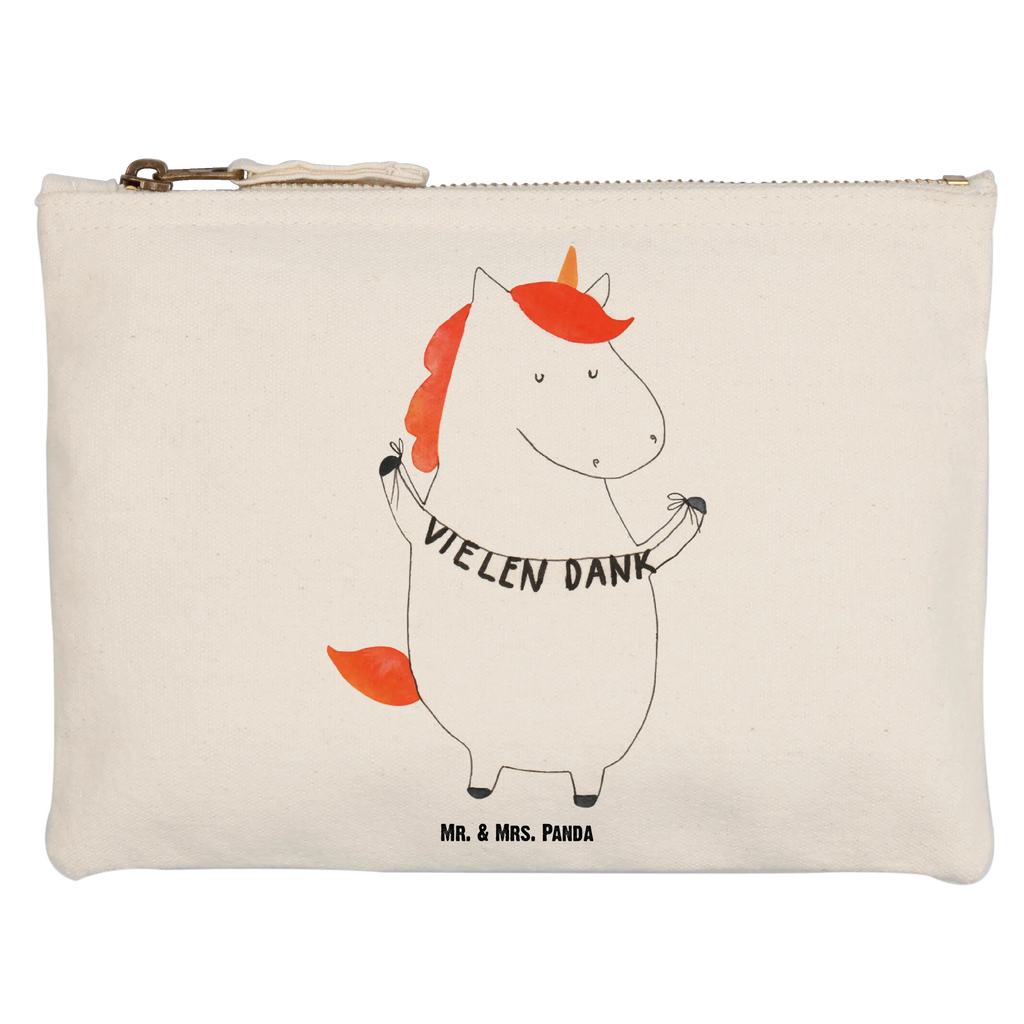 torebka na makijaż Jednorożec Dziękuję Kosmetiktasche, beauty case, Kulturbeutel, Kulturtasche, Federmappe, Mäppchen, aufbewahrungstasche, utensilientasche, Stiftemäppchen, aufbewahrungsbeutel, toiletry bag, pinsel tasche, Waschtasche, Schminkbeutel, Kosmetikbeutel, kosmetiktäschchen, Waschbeutel, Schminktäschchen, Etui, Schlampermäppchen, pencil case, Schminktasche, beauty tasche, Einhorn, Einhorn Deko, Unicorn, Einhörner, Danke, Dankeschön, Danksagung, Vielen Dank
